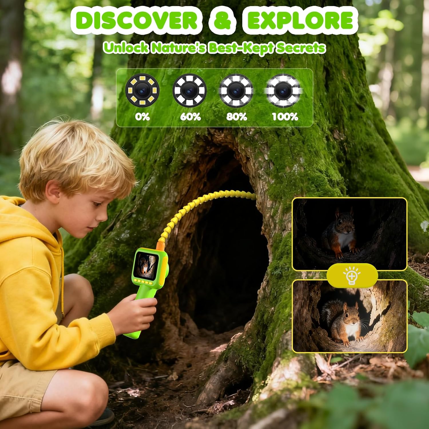 Endoscope for Kids, Borescope  - Kids Outdoor Education reseña y precio