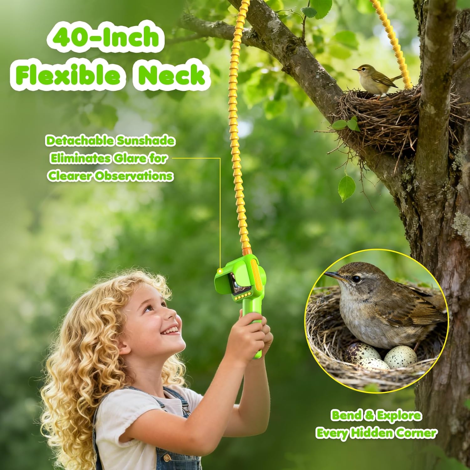 Endoscope for Kids, Borescope  - Kids Outdoor Education reseña y precio