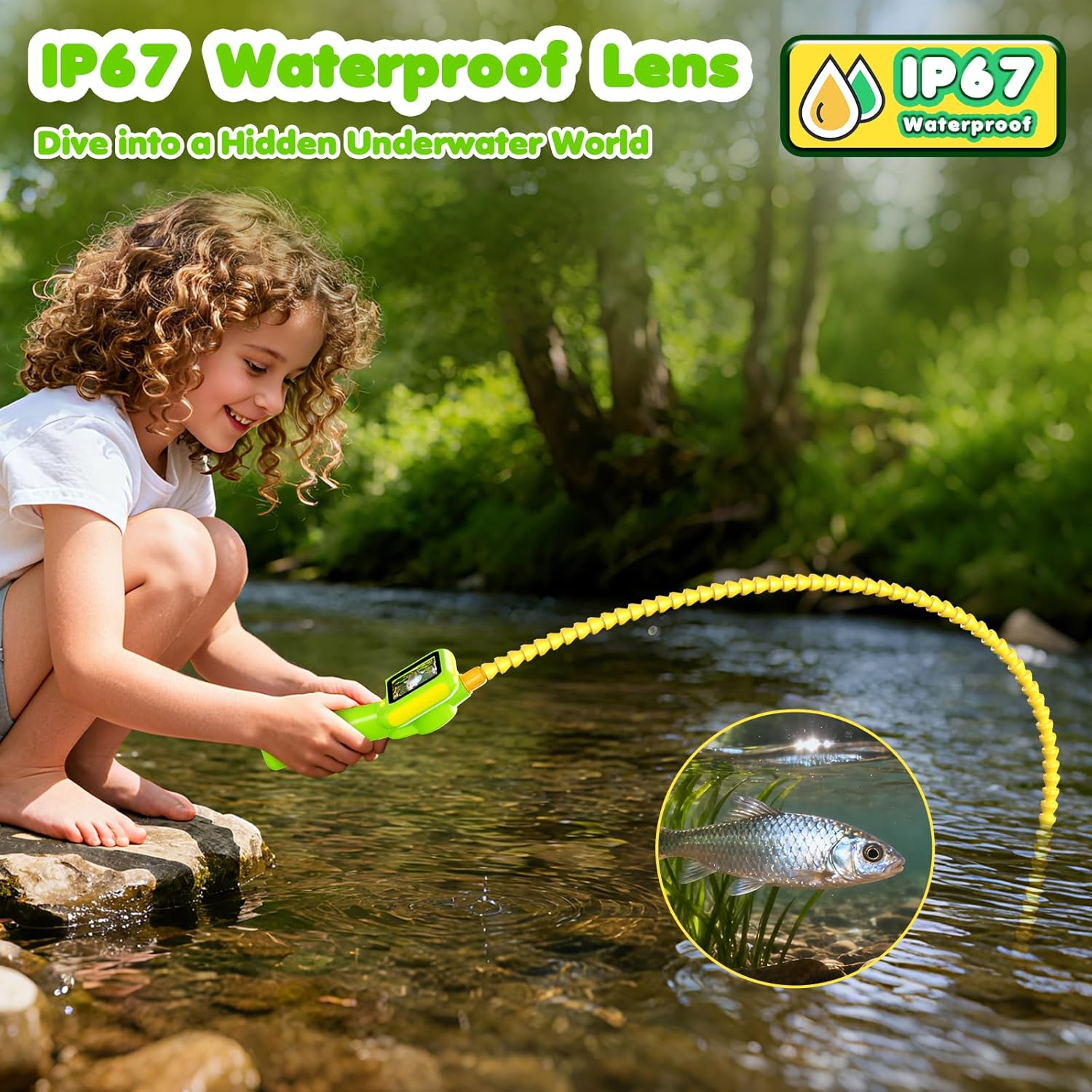 Endoscope for Kids, Borescope  - Kids Outdoor Education reseña y precio