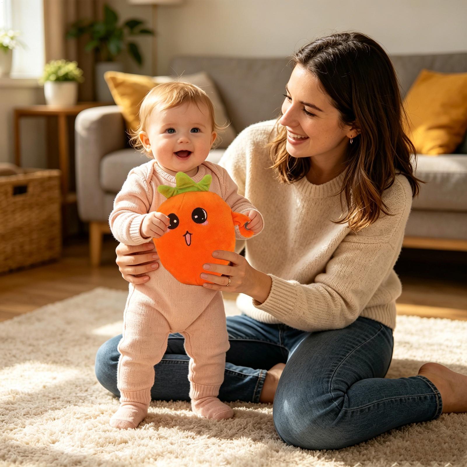 Carrot Plush Cuddle Educationa - Kids Education Learn Tv reseña y precio