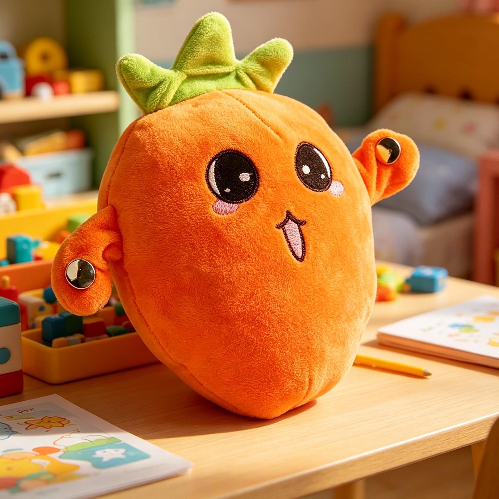 Carrot Plush Cuddle Educationa - Kids Education Learn Tv reseña y precio