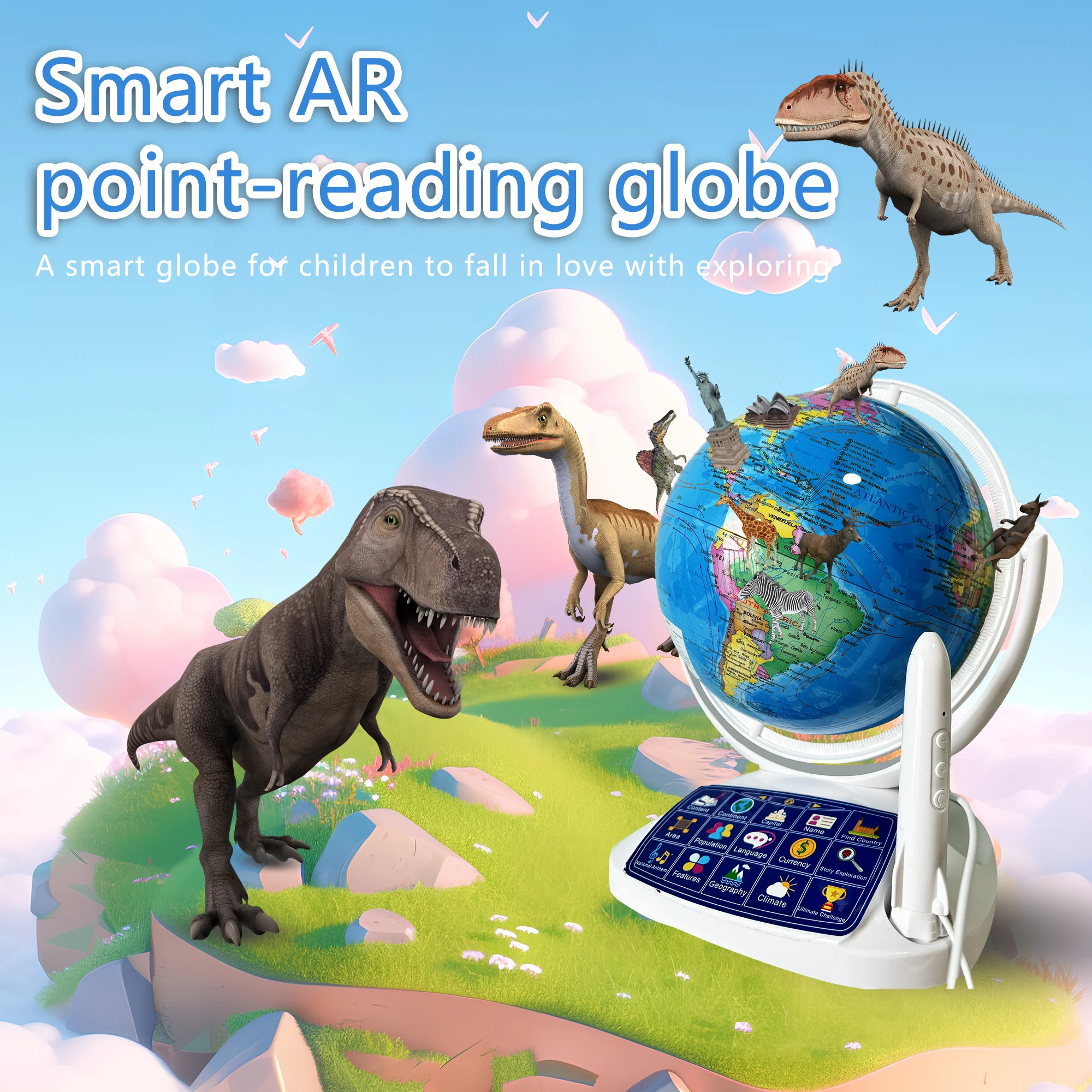 Smart Globe Interactive Kids A - Globe Interactive Light reseña y precio