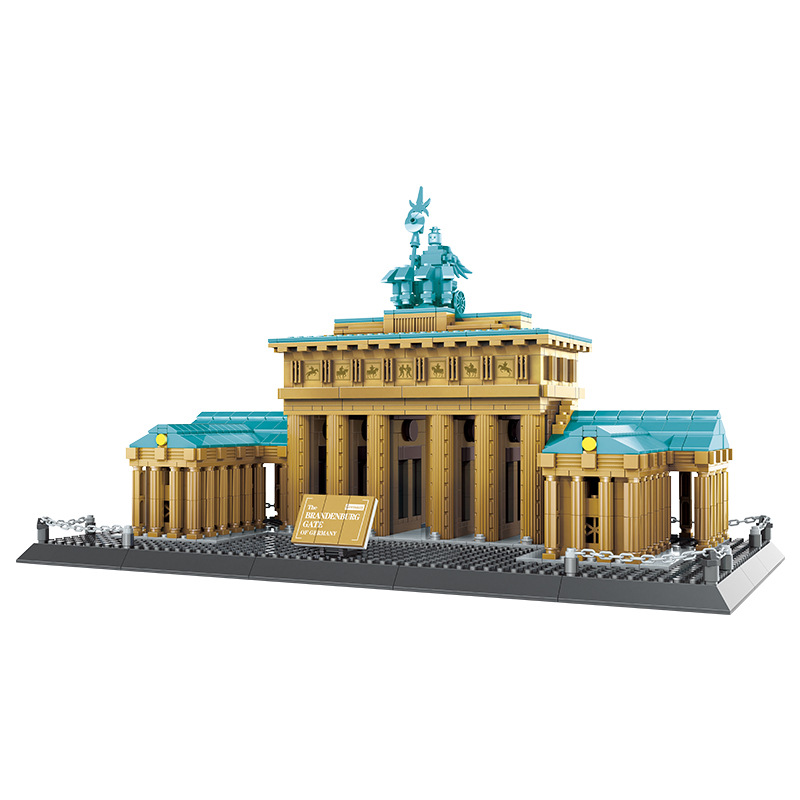 Brandenburg Gate Micro Bricks  - Kids Education In Germany reseña y precio