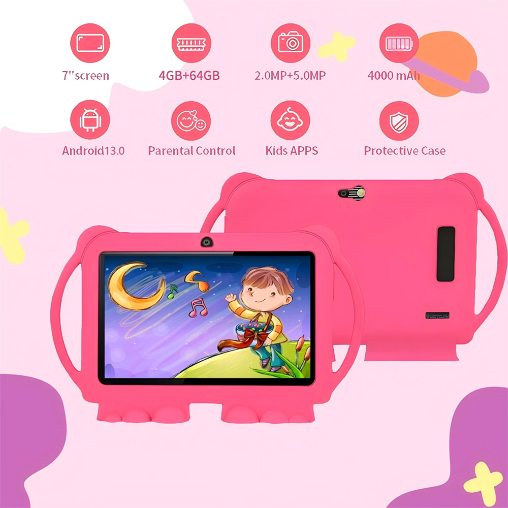 7 Inch New Android Kids' table - Kids Educational Games Learn English reseña y precio