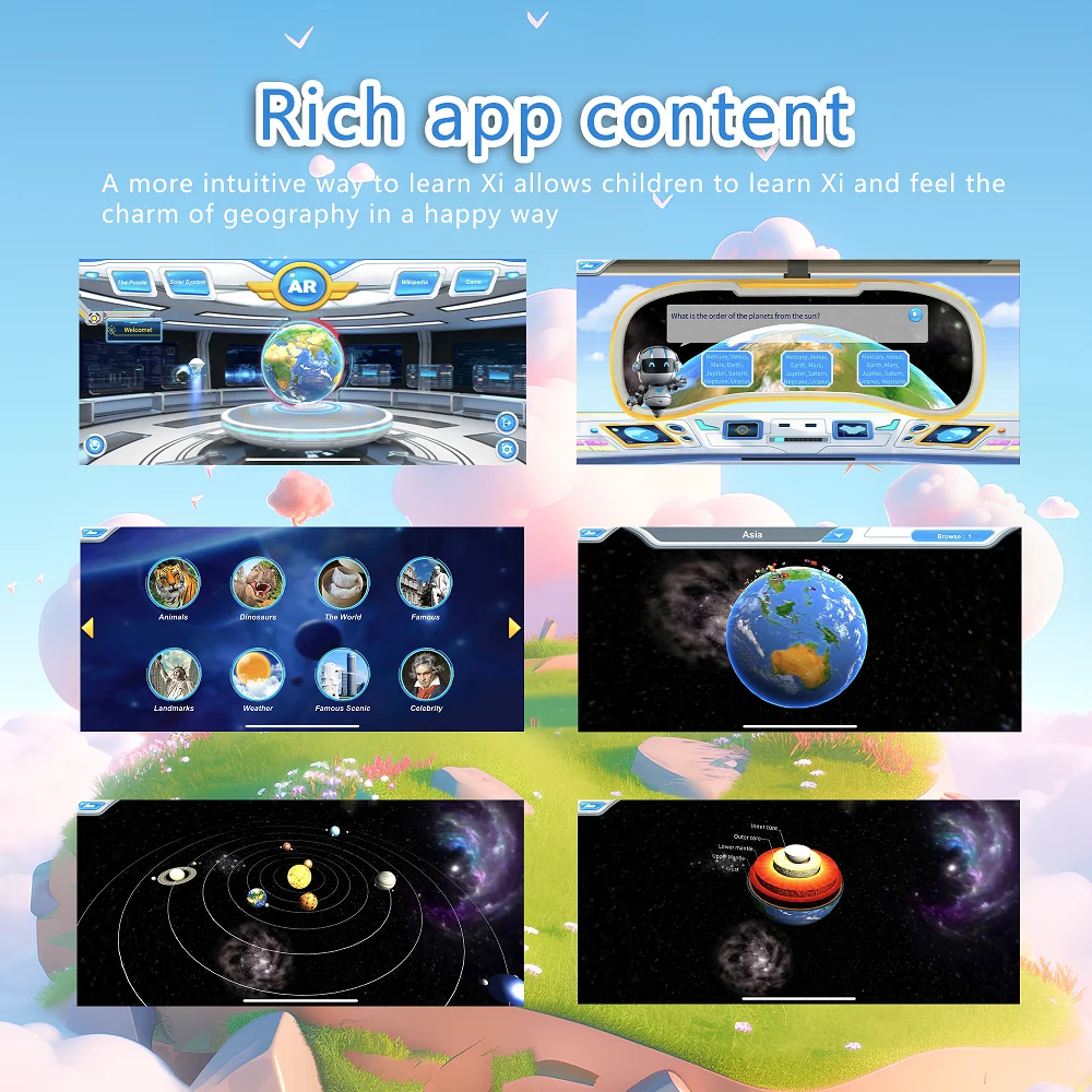 AR Interactive Smart Globe Kid - Globe Interactive Light reseña y precio