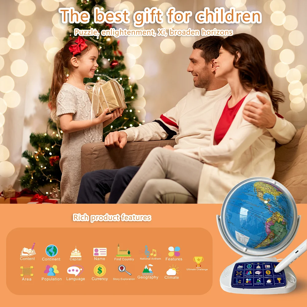 AR Interactive Smart Globe Kid - Globe Interactive Light reseña y precio
