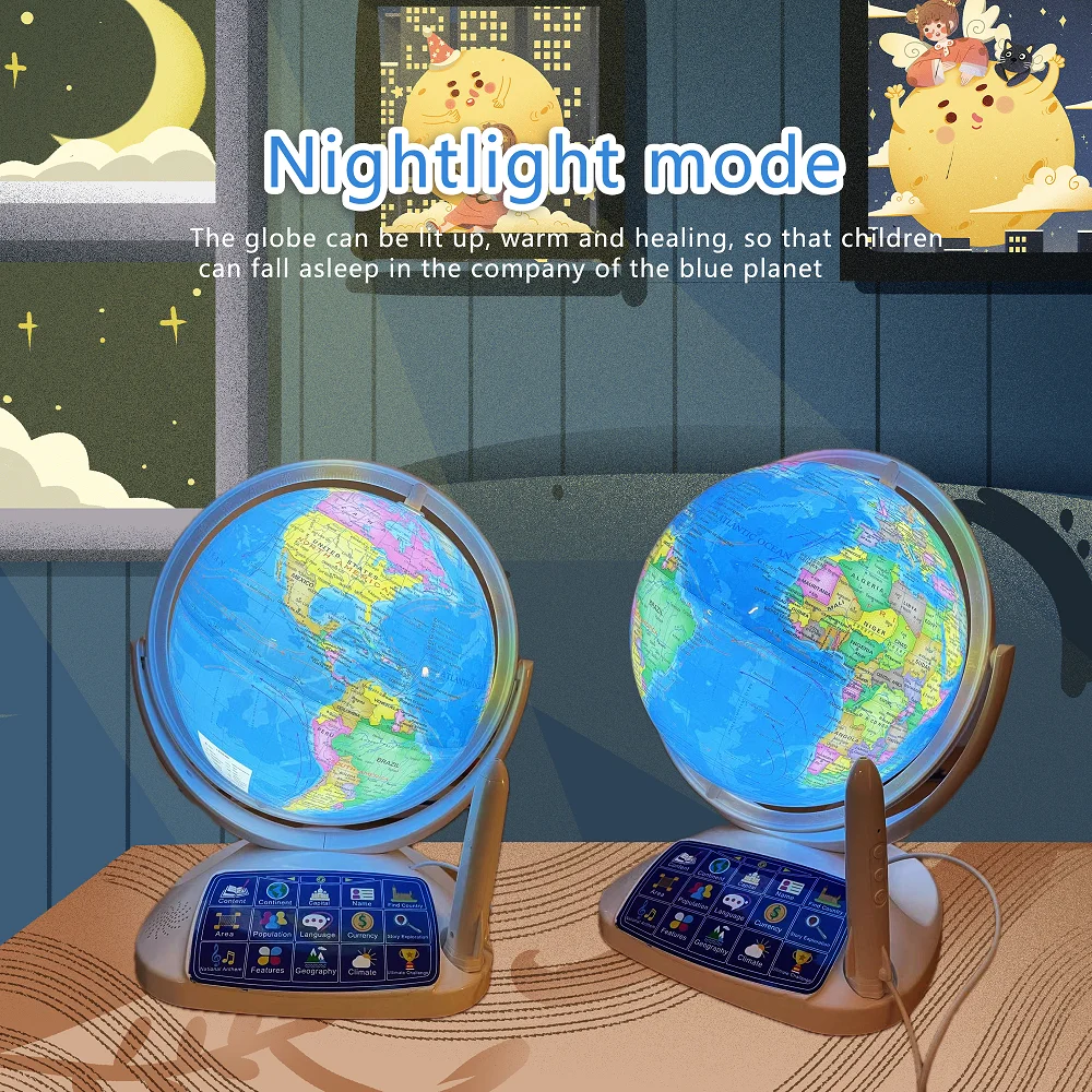 AR Interactive Smart Globe Kid - Globe Interactive Light reseña y precio