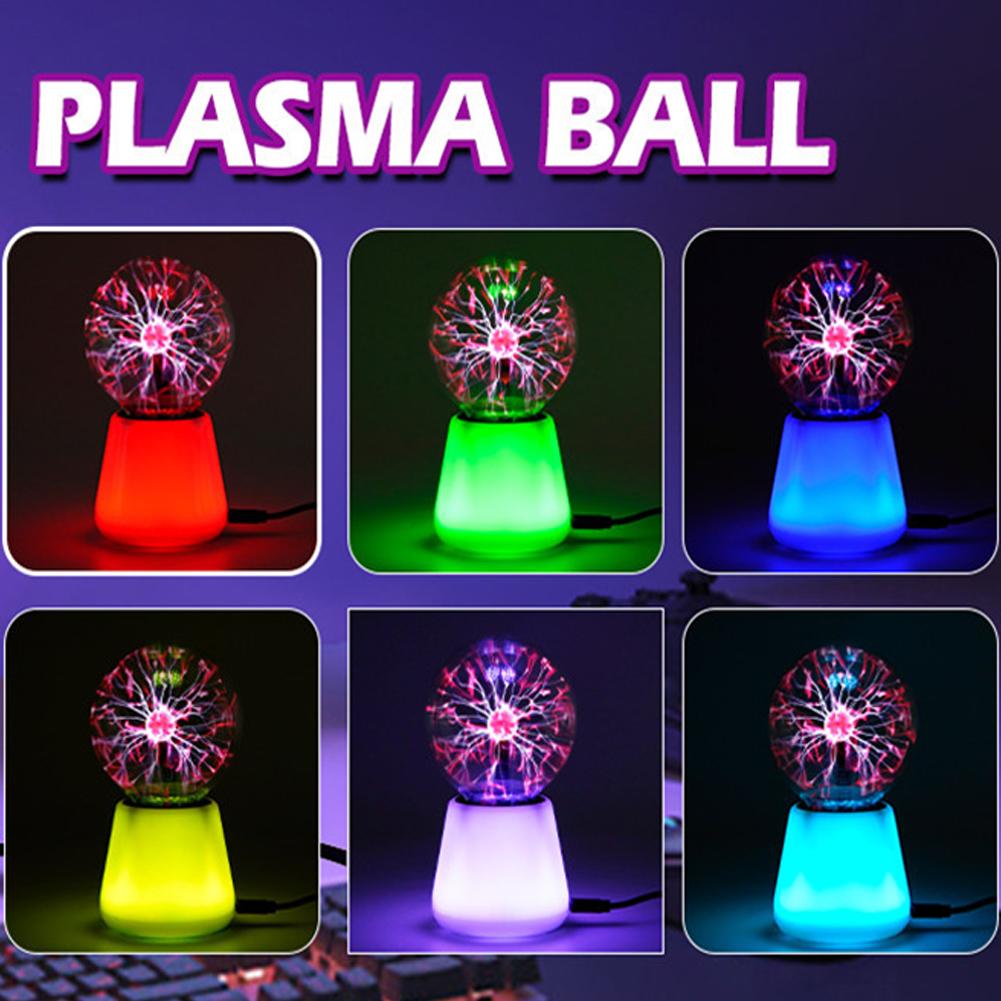 Plasma Ball Lamp Interactive T - Globe Interactive Light reseña y precio