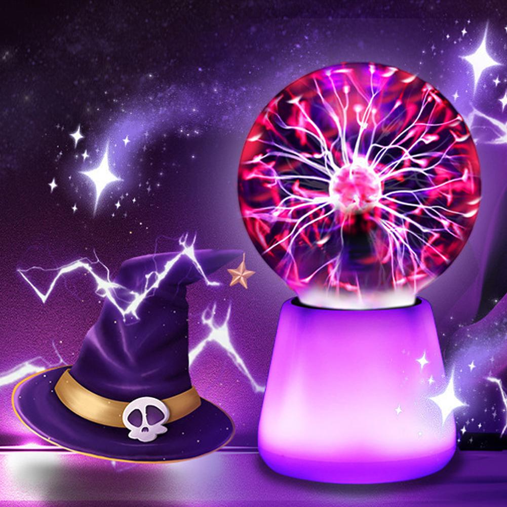 Plasma Ball Lamp Interactive T - Globe Interactive Light reseña y precio