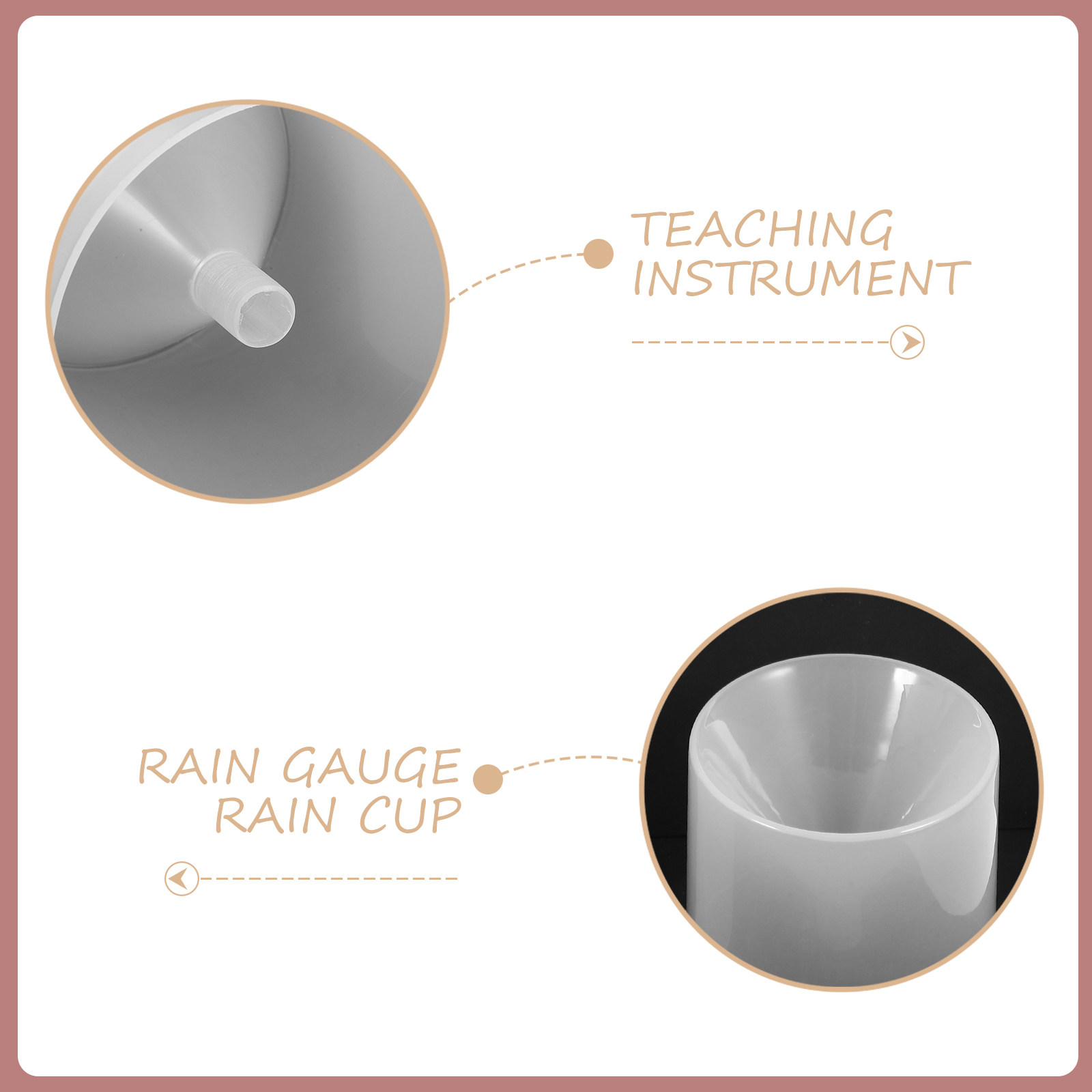 1Set Rain Gauge for Kids Scien - Kids Outdoor Education reseña y precio
