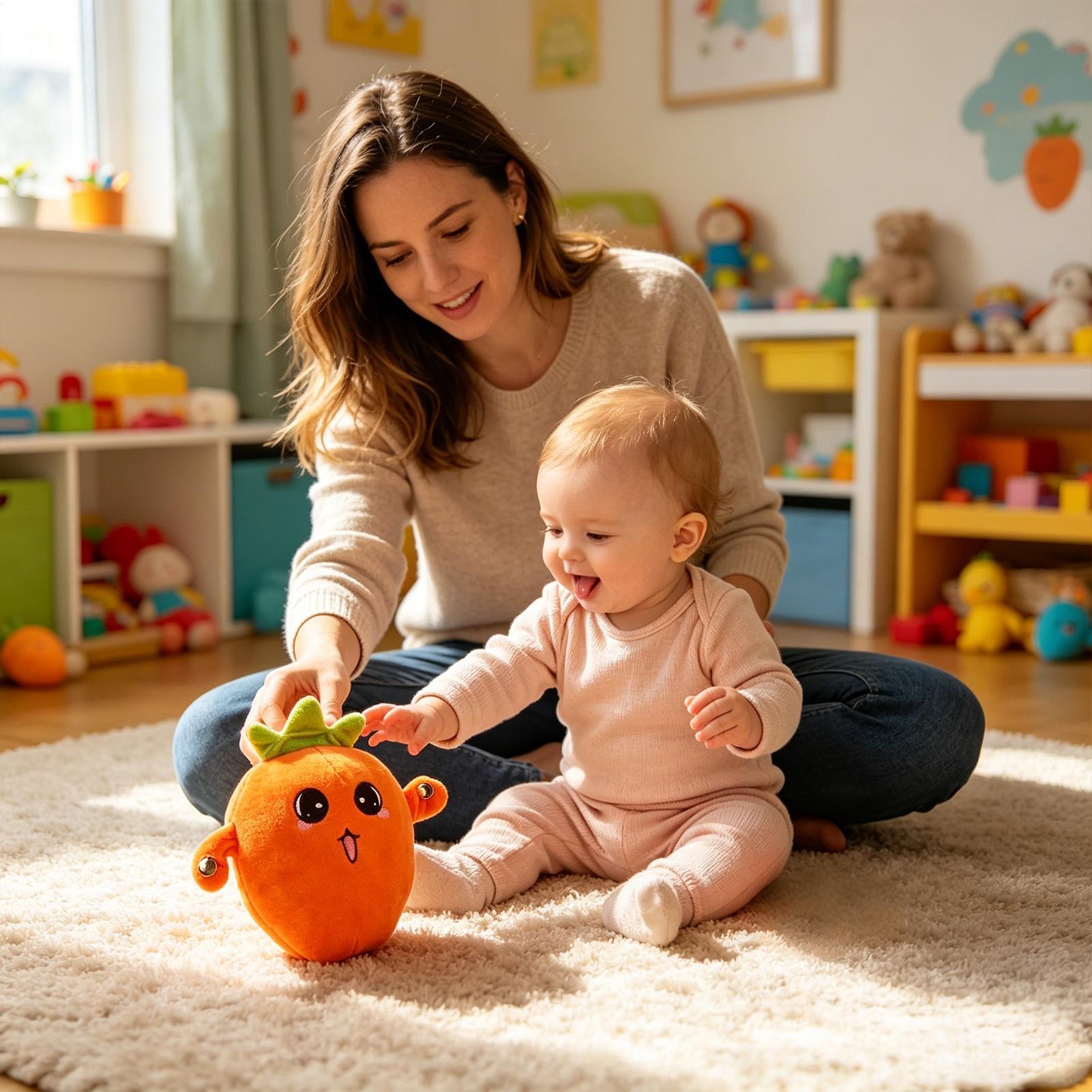 Interactive Music Plush Toy Cu - Kids Education Learn Tv reseña y precio