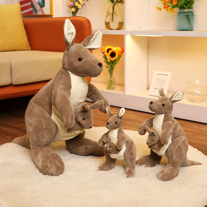 Realistic Mother Baby Kangaroo - Kangaroo Kids Education reseña y precio